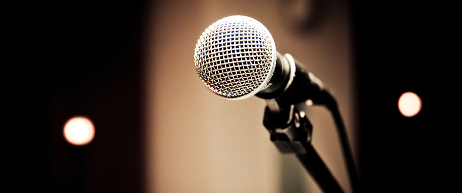 Foto af mikrofon Musik Klub
